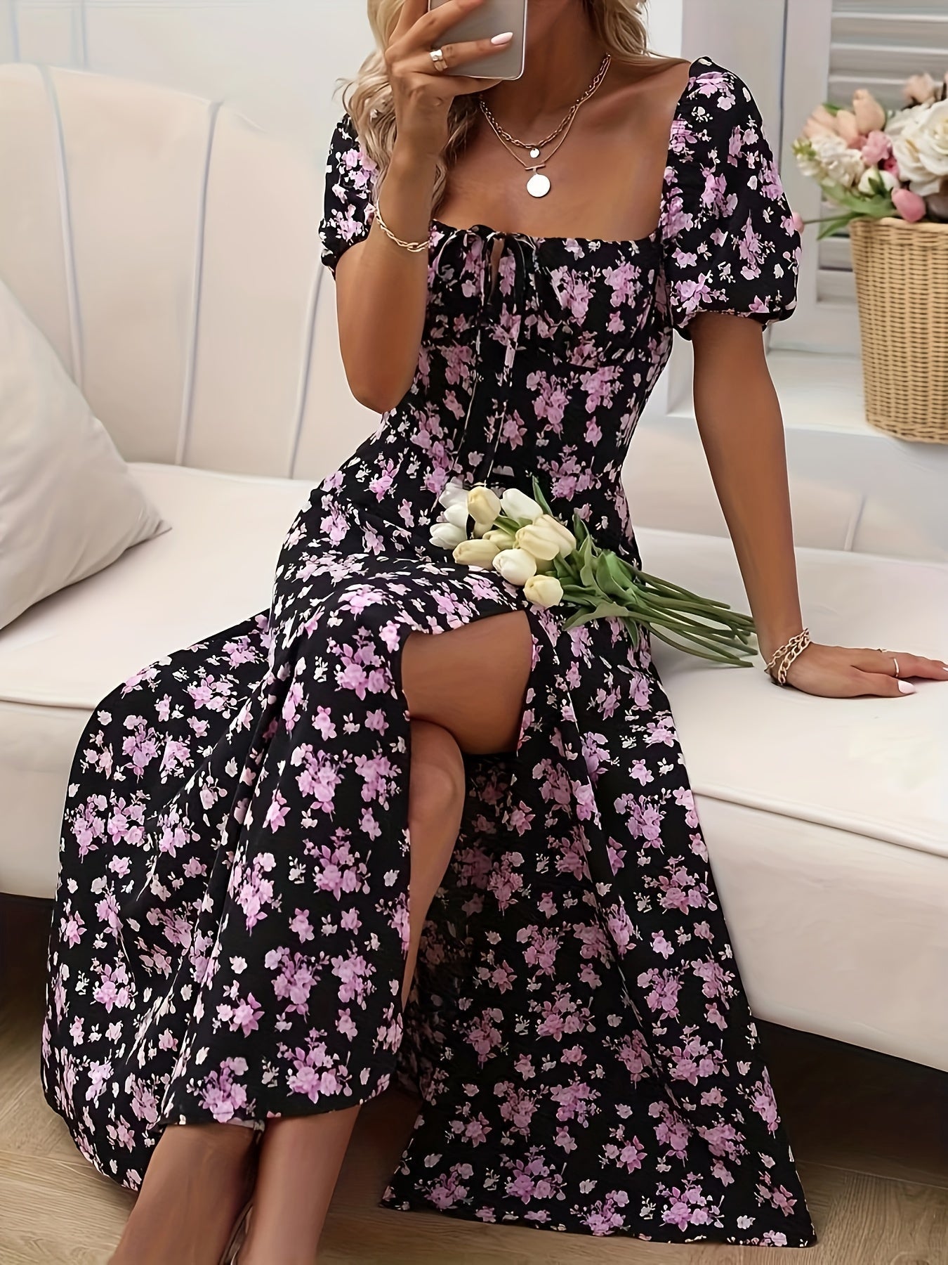 Mariela™ | Vestido Floral Femenino