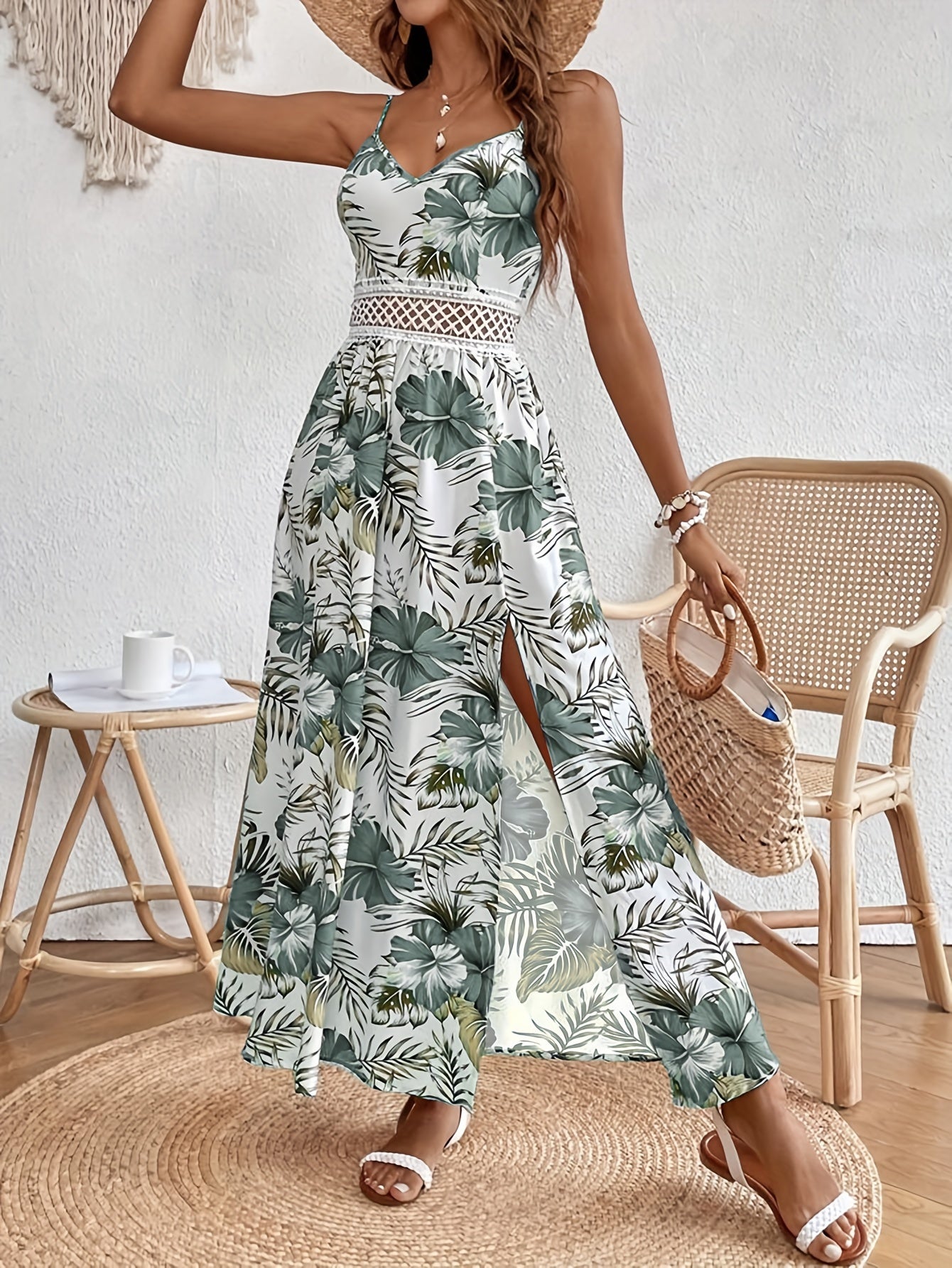 Victoria™ | Elegante Vestido Con Motivo Floral