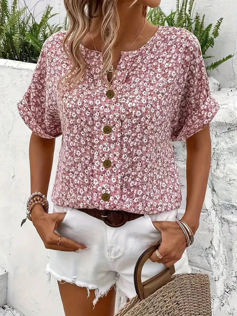 Beatriz | Blusa Encantadora Con Diseño Floral