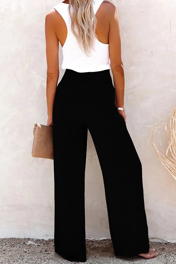 Riana™ | Pantalones De Cintura Alta