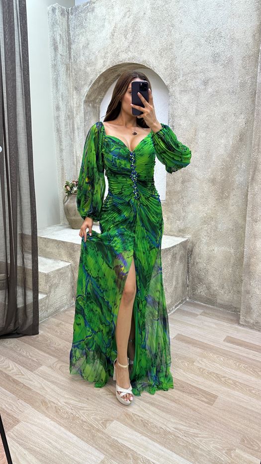 Rosalía | Vestido Elegante Con Escote En V