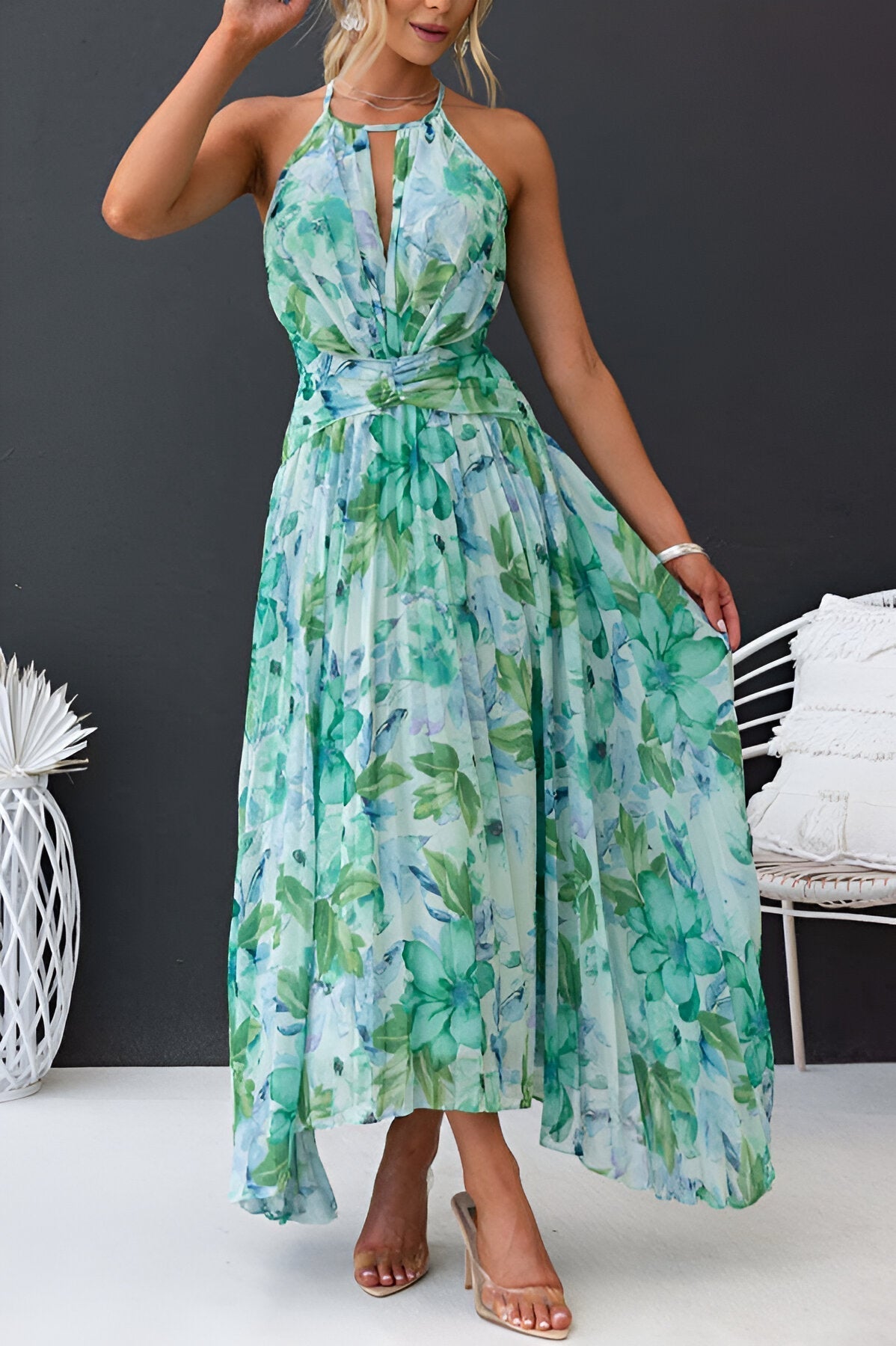 Valeria | Vestido Maxi Elegancia Flotante