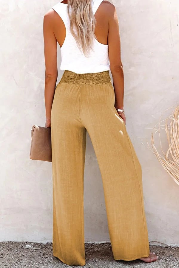 Riana™ | Pantalones De Cintura Alta