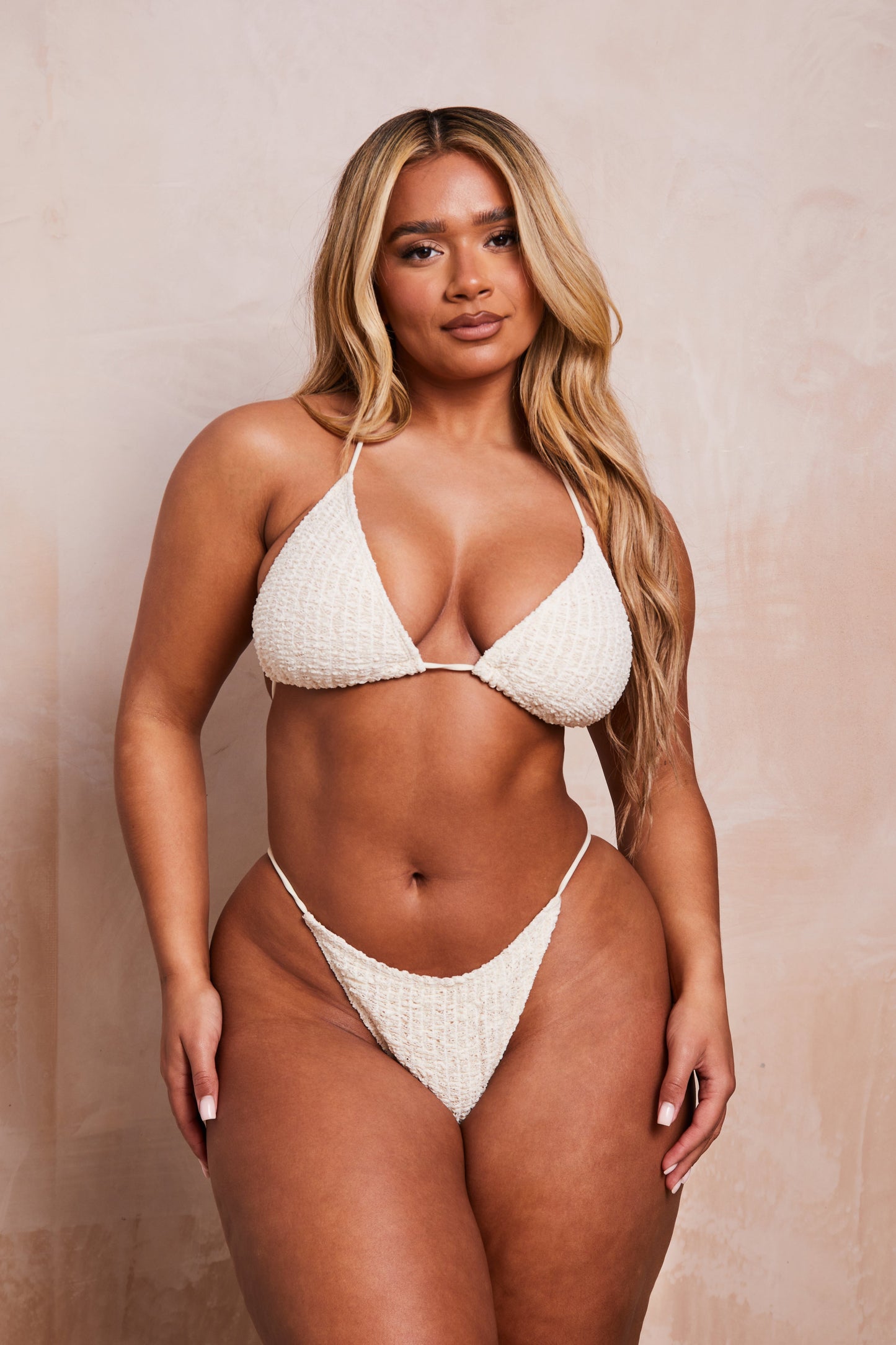 Marcia - Bikini Con Corte Triangular Y Talle Alto