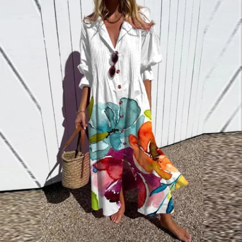 Jessy | Luxe Boho Maxi Vestido (Casi agotado)