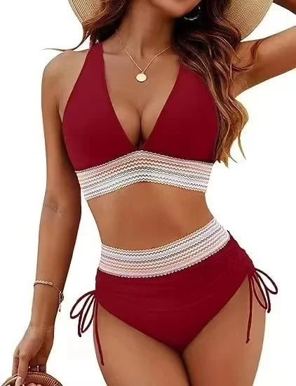 Lorena | Bikini Con Top Con Diseño Triángulo Clásico