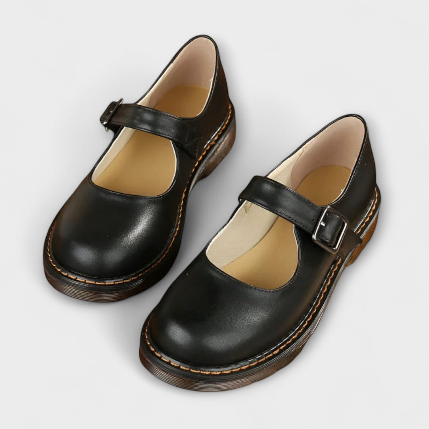 Mary Jane™ – Zapatos Clásicos De Cuero