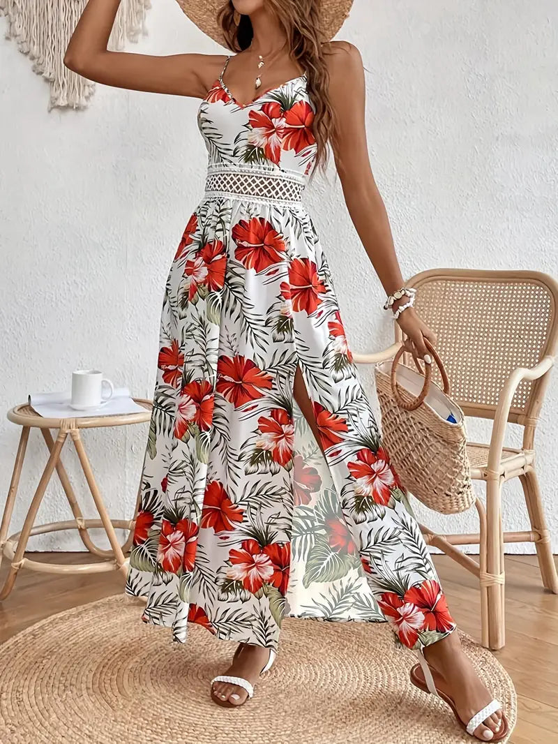 Victoria™ | Elegante Vestido Con Motivo Floral