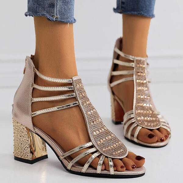 Sofía - Sandalias de Tacón Elegantes y Confort