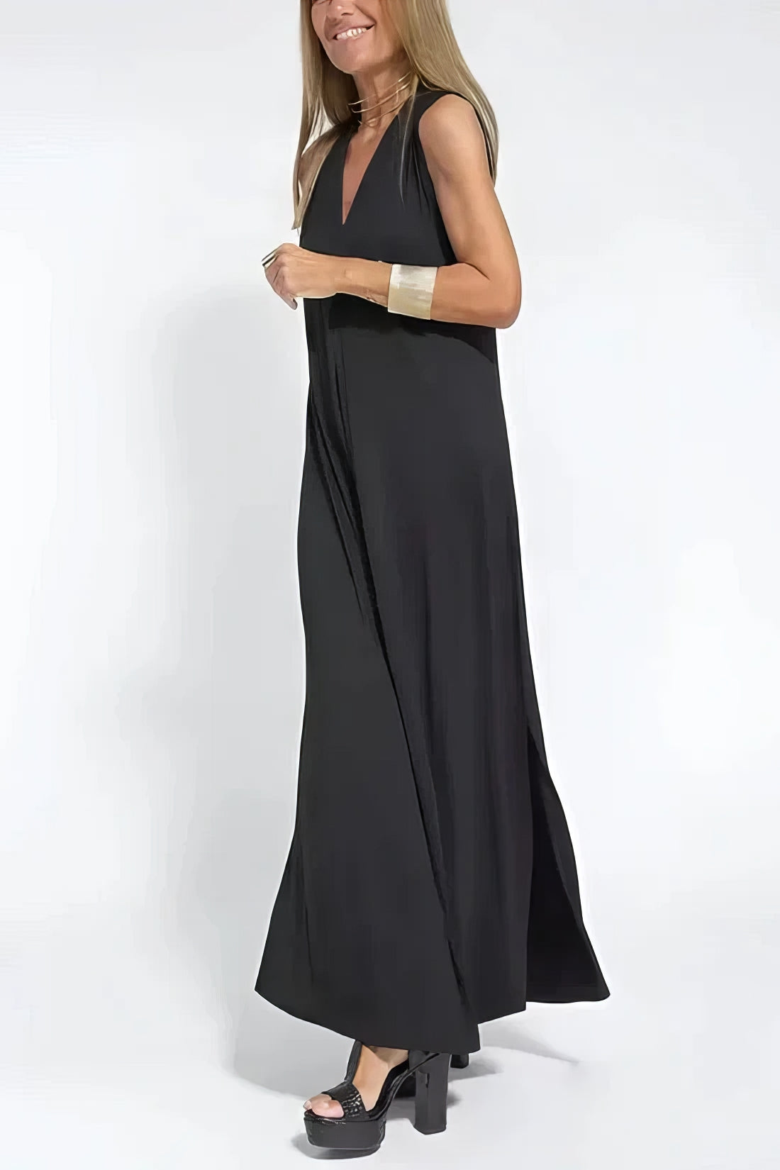 ELISE | Vestido Largo Elegante Con Cárdigan A Juego