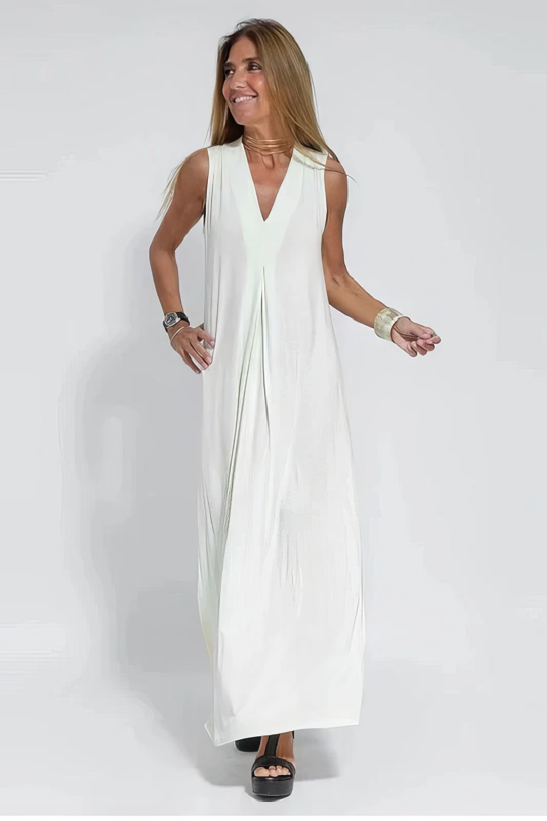 ELISE | Vestido Largo Elegante Con Cárdigan A Juego