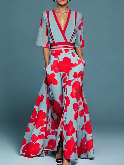 Teresa - Vestido Femenino Con Estampado De Flores