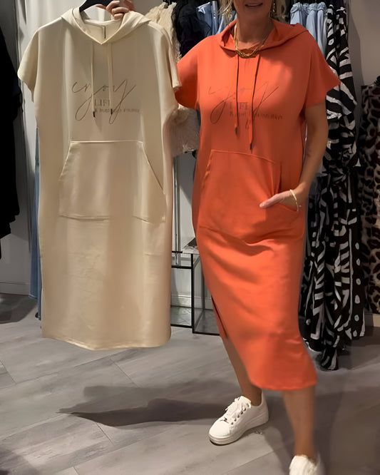 Raquel™ | Vestido Casual Con Capucha
