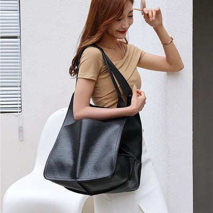 JansenStyle™ Xylia | Nueva bolsa de mano vegana hecha a mano de gran tamaño