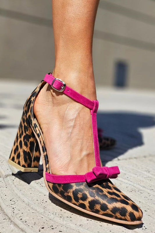 CATALINA™ | Sandalias Con Estampado De Leopardo