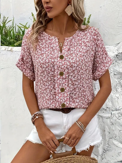 Beatriz | Blusa Encantadora Con Diseño Floral