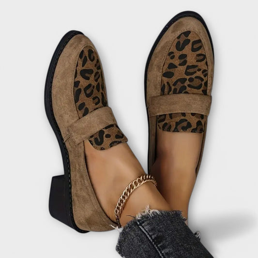 Karla - Elegantes Zapatos Con Estampado De Leopardo
