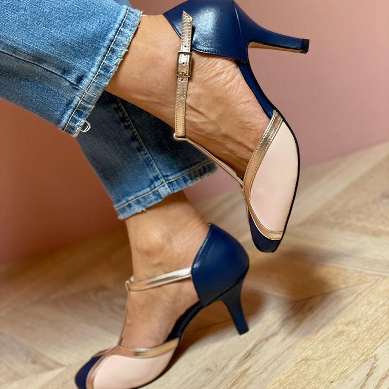 EMMA™ | Sandalias Con Tira En T Y Punta Redonda