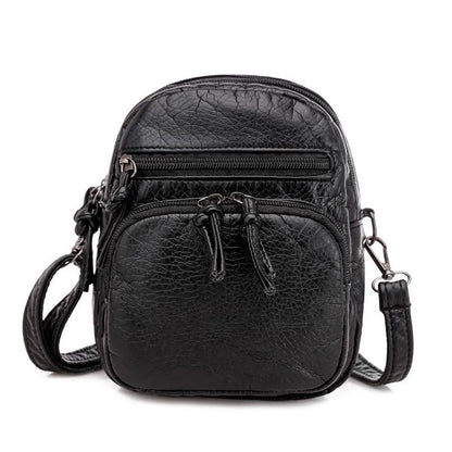 JansenStyle™ Ella - Bolso de hombro de cuero