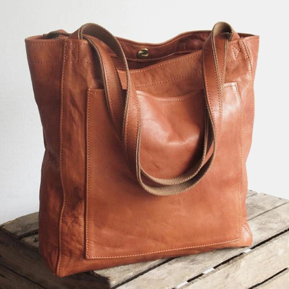 JansenStyle™ Dagmar - Elegante bolsa de mano de cuero