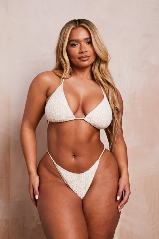 Marcia - Bikini Con Corte Triangular Y Talle Alto