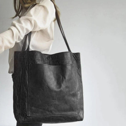 JansenStyle™ Dagmar - Elegante bolsa de mano de cuero