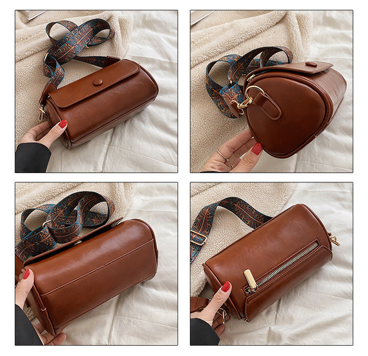 JansenStyle™ Ysabella | Elegante bolsa de hombro vintage de cuero