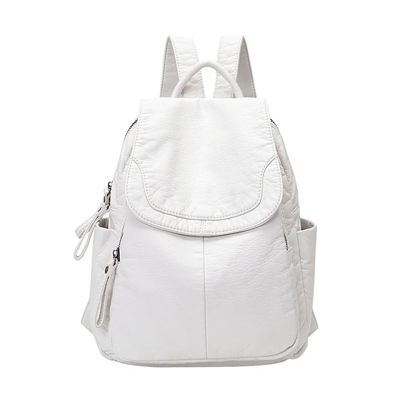 JansenStyle™ Vibe | Mochila en cuero lavado