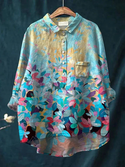 Fiorenza™ | CAMISA AMPLIA DE FLORES