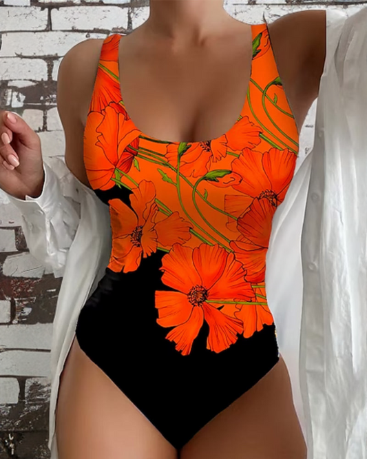Sofía | Traje De Baño Con Estampado Floral