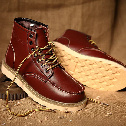 Dustin™ | Botas Invernales de Cuero