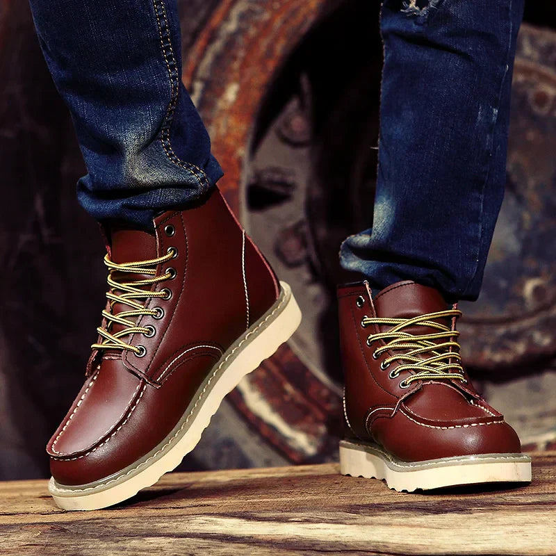 Dustin™ | Botas Invernales de Cuero