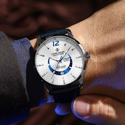 Reloj Elegante con Fases Lunares