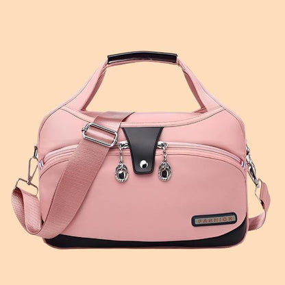 JansenStyle™ Skyla - Bolso de mano moderno y elegante con protección contra robos