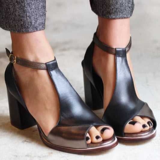 VALENTINA™ | Sandalias Con Correa Al Tobillo