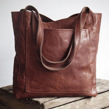 JansenStyle™ Dagmar - Elegante bolsa de mano de cuero