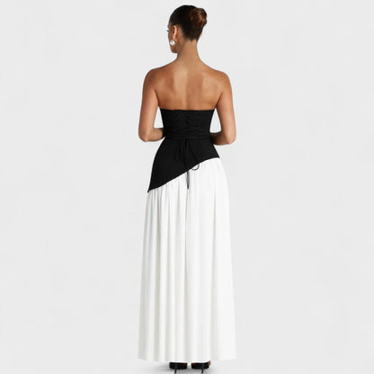 Leonor – Vestido De Gala Con Corte Palabra De Honor